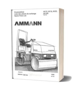 Ammann 591795 Et Liste Av12 20 95 Yan 0010 0224 Parts Catalogue