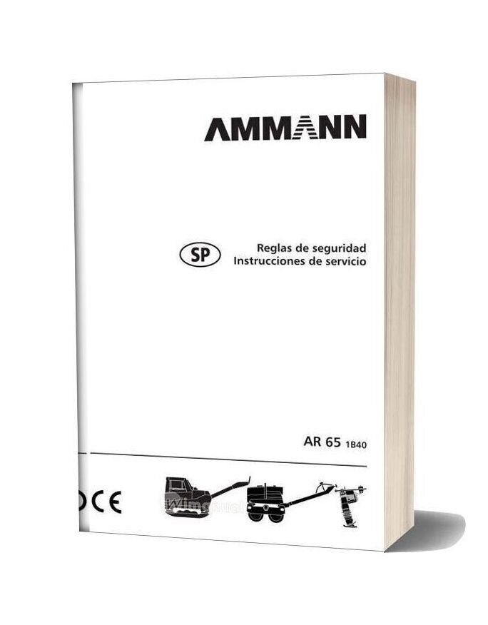 Ammann Ar 65 1b40 Instruction Manual