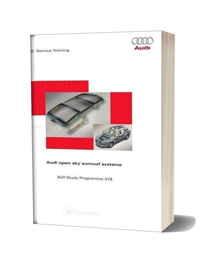 Audi Service Training Open Sky Roof System