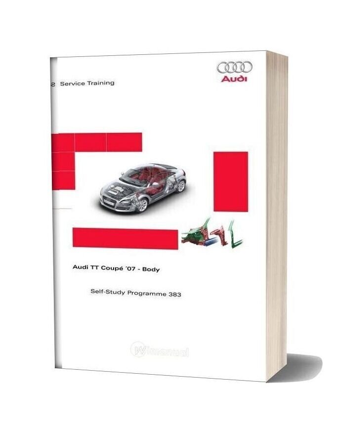 Audi Tt Coupe 2007 Body Service Training