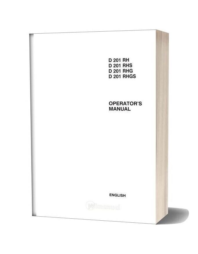 Ausa D201 Operator Manual