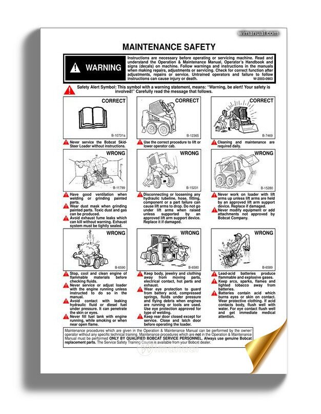 Bobcat 553 Service Manual