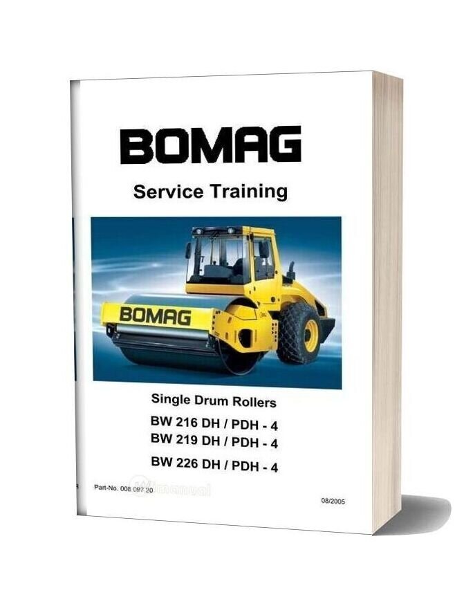 Bomag Bw216 Service Training