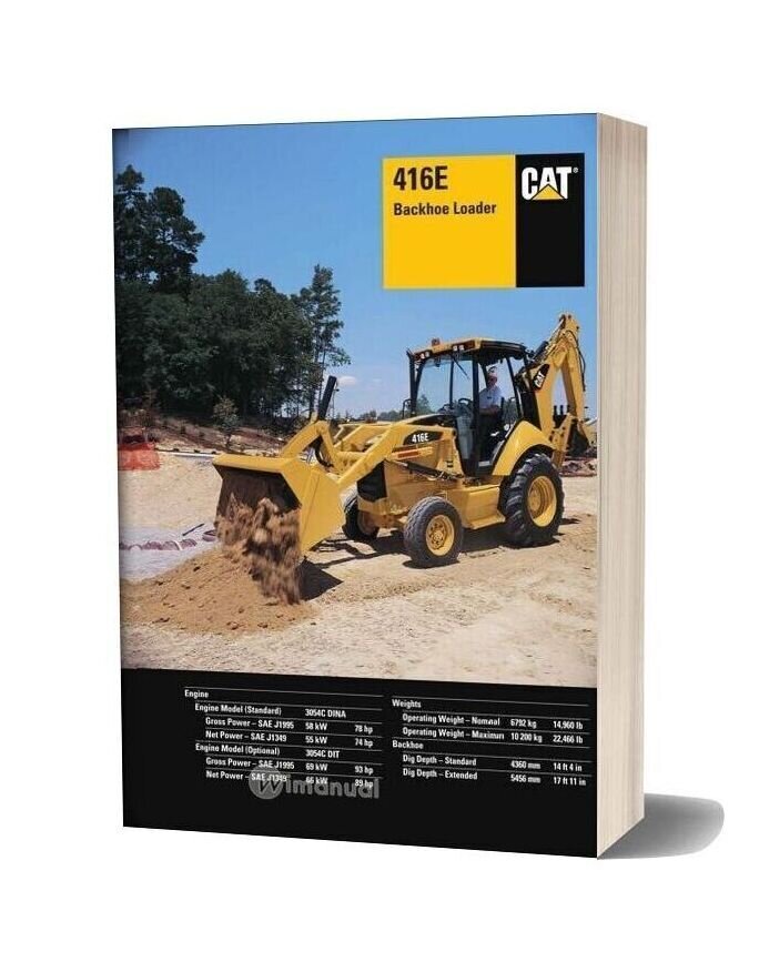 Cat 416e Technical Specifications