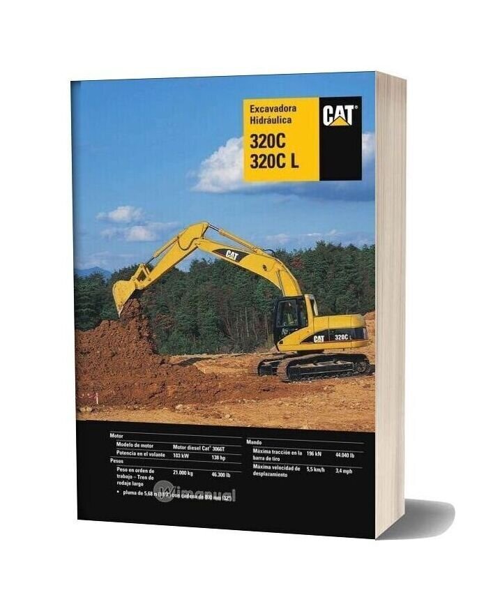 Caterpillar 320c Excavator Technical Characteristics