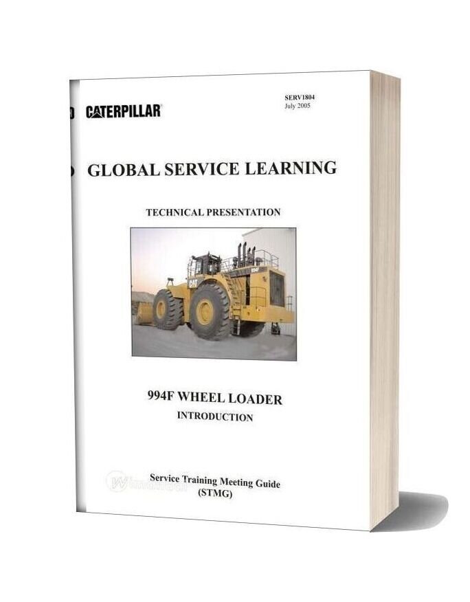 Caterpillar 994f Global Service Learning