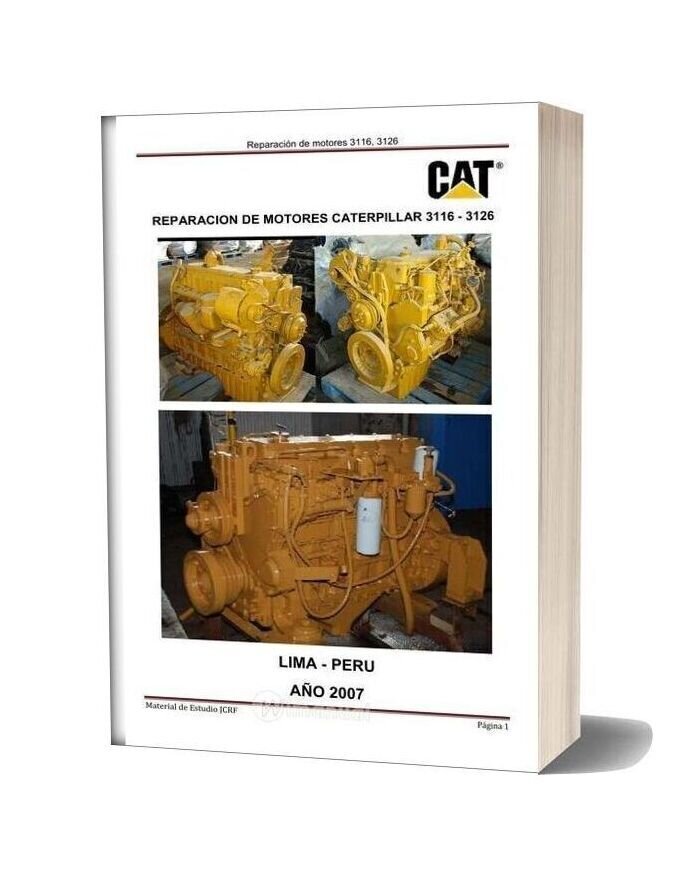 Caterpillar Engine 3126 Service Manual Spanish