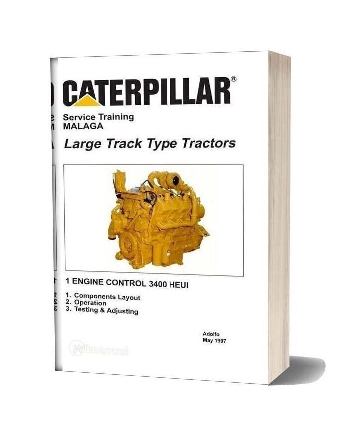 Caterpillar Large Track Type Tractors Service Training