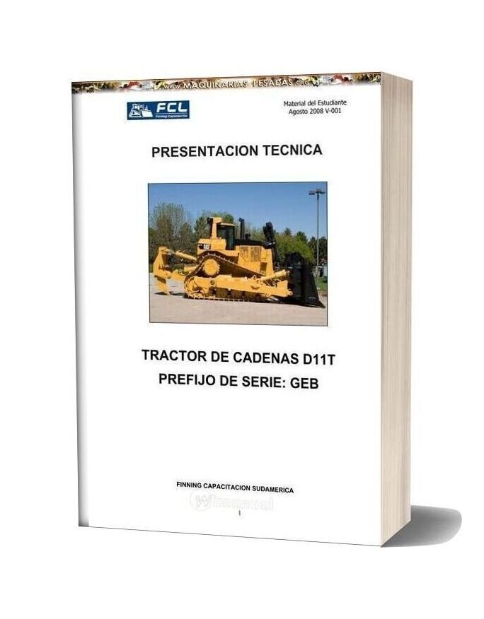 Caterpillar Tractor Student Manual Instruction Caterpillar D11t