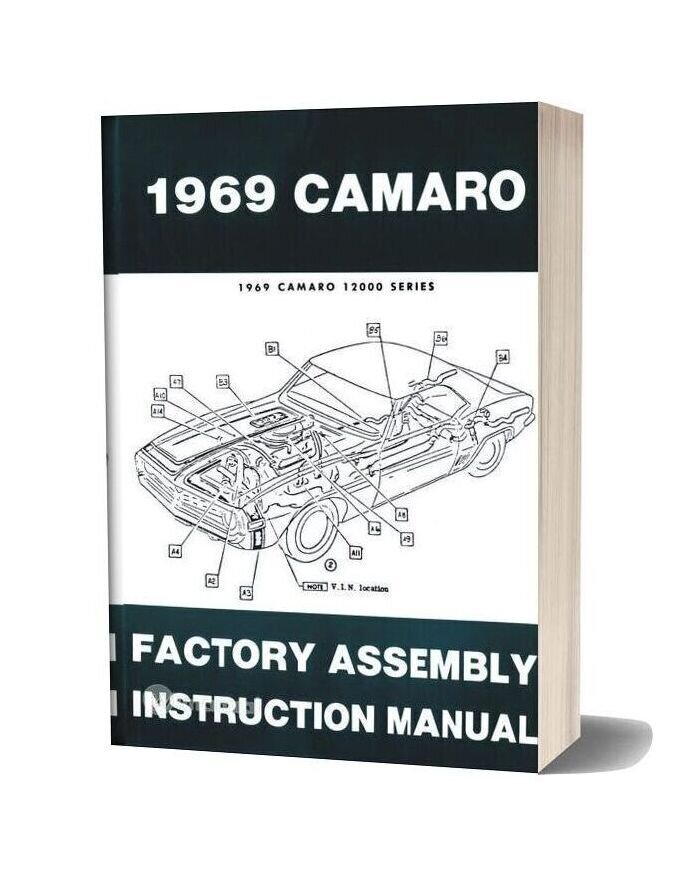 Chevrolet 1969 Camaro Factory Assembly Manual