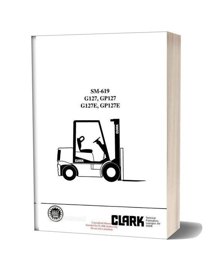 Clark Sm 619 Service Manual