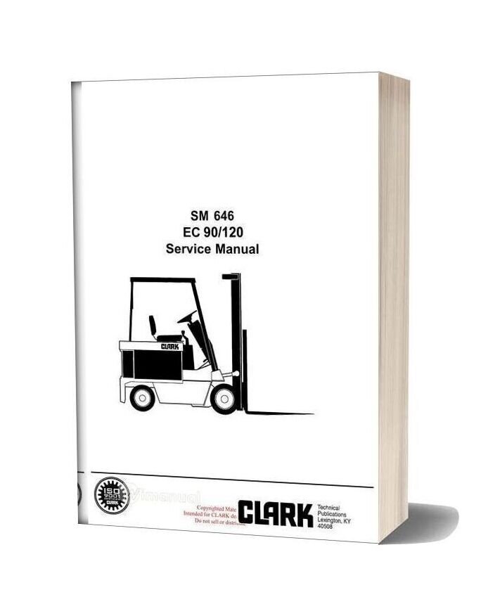 Clark Sm 646 Service Manual