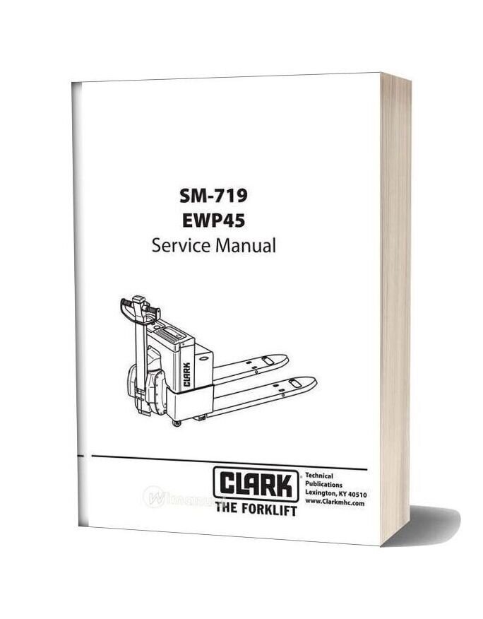 Clark Sm 719service Manual