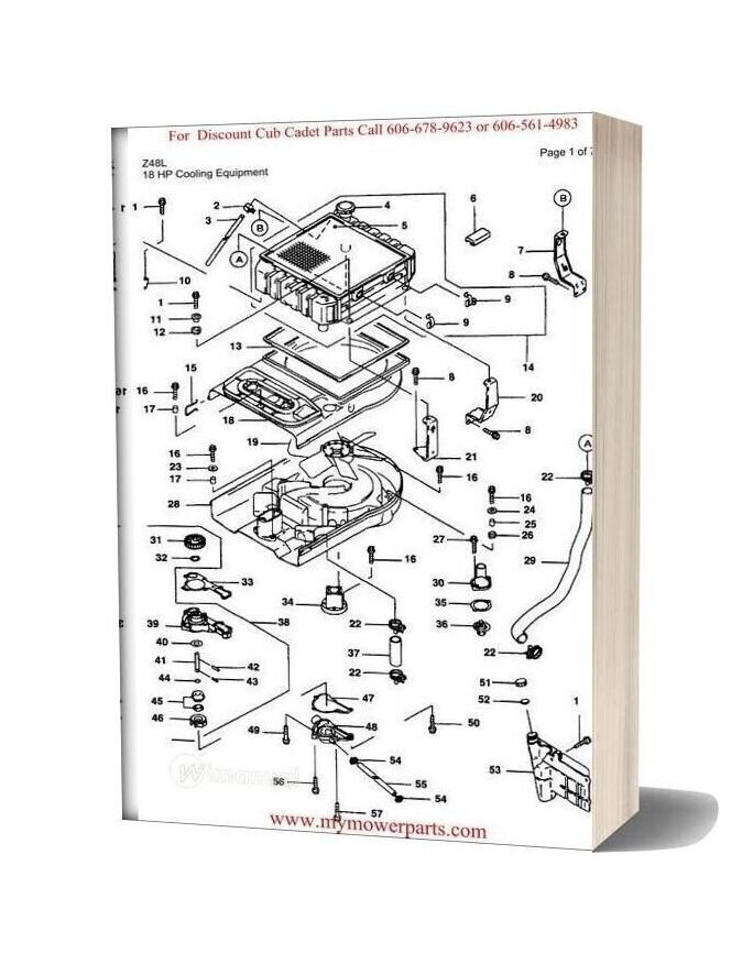Cub Cadet Parts Manual For Model Z48l