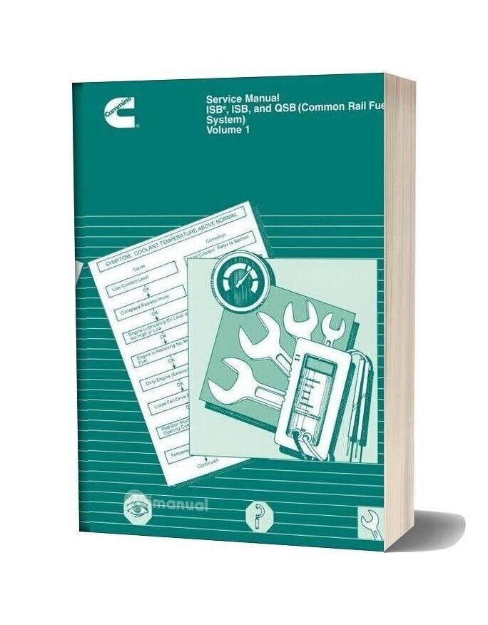 Cummins Isbe Isb And Qsb Volume 1 Service Manual