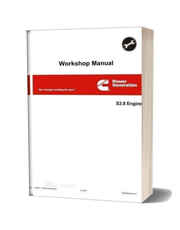 Cummins S3 8 Engine Workshop Manual
