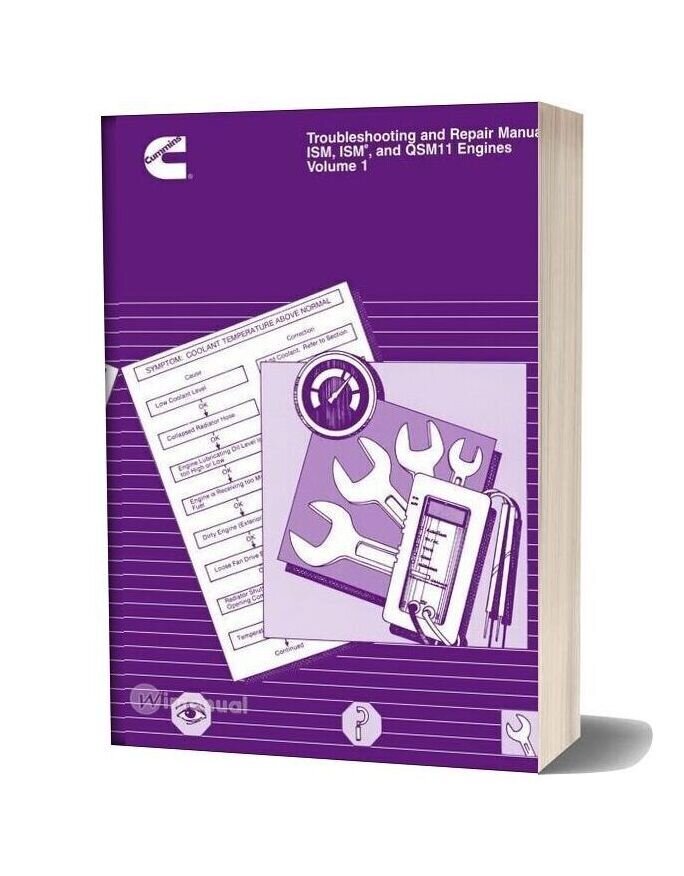 Cummins Troubleshooting And Repair Manual Ism Qsm 11 Volume 1
