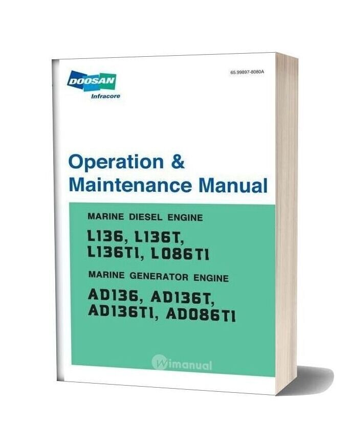 Daewoo L136 Operationing Manual