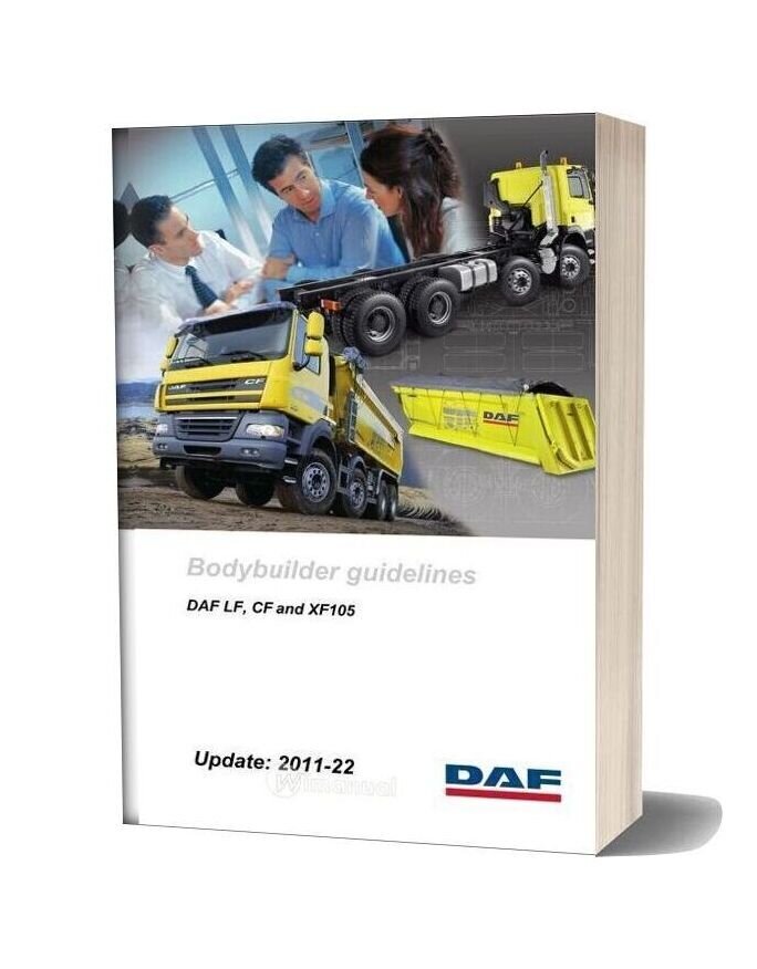 Daf Lf Cf And Xf105 Bodybuilder Guidelines-13d17316