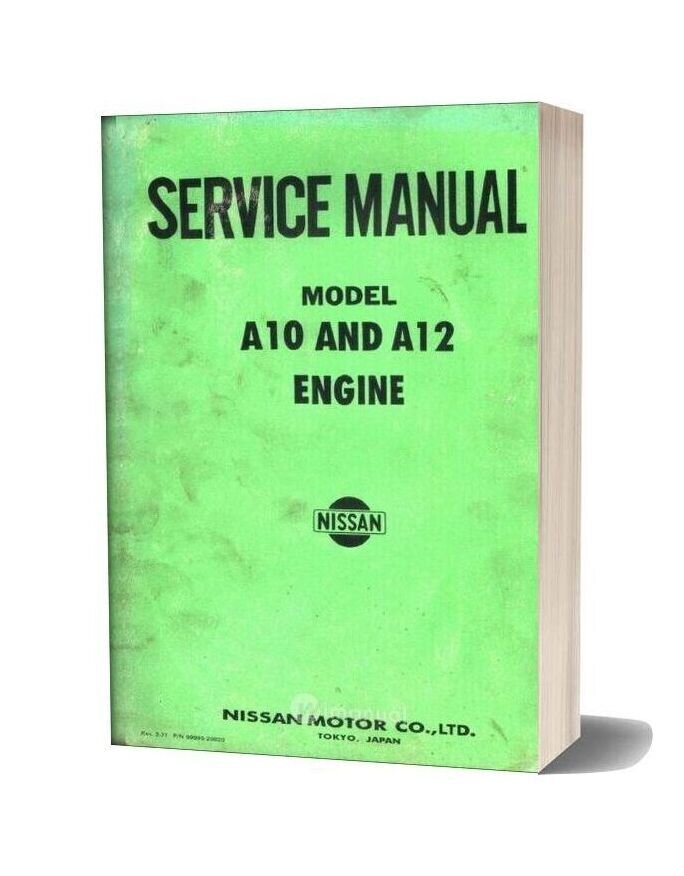 Datsun Service Manual Model A10 A12