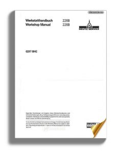 Deutz 226b Workshop Manual