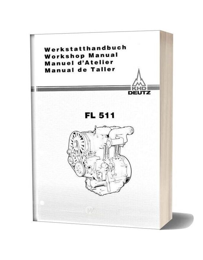 Deutz Fl511 Workshop Manual