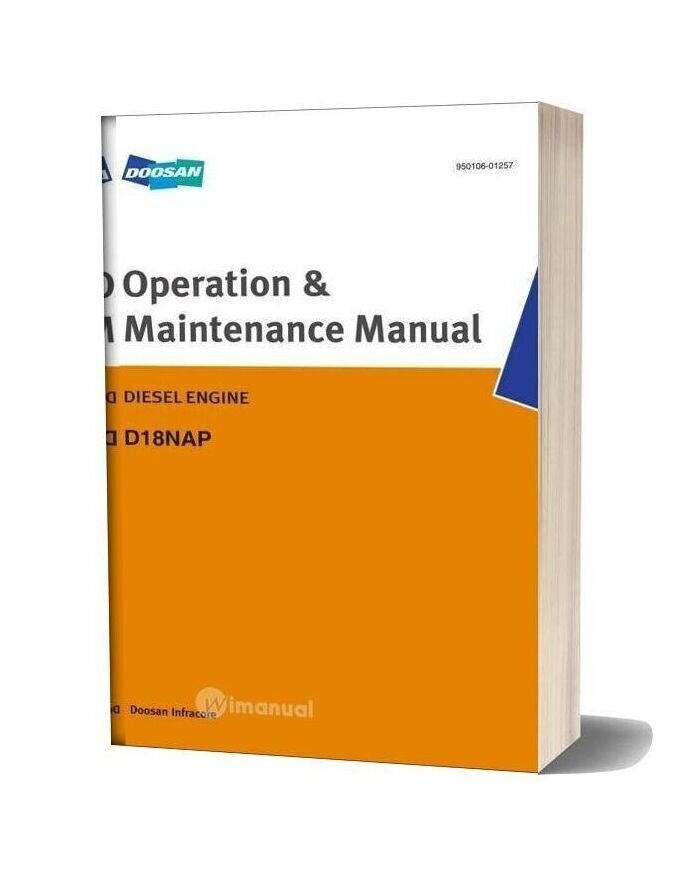Doosan Engine D18nap Operation & Maintenance Manual