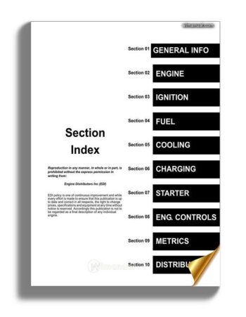 Ford Dsg 423 2 3l Industrial Engine Service Manual 2007