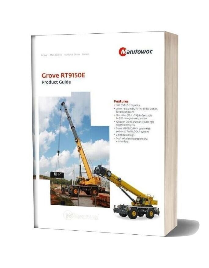 Grove Rt9150e Product Guide