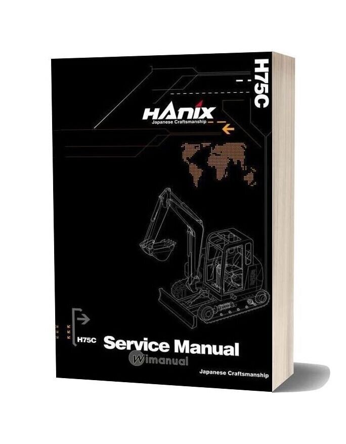 Hanix H75c Service Manual