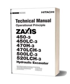 Hitachi Zaxis 450 470h 450lc 470lch 500lc 520lch 3 Technical Manual