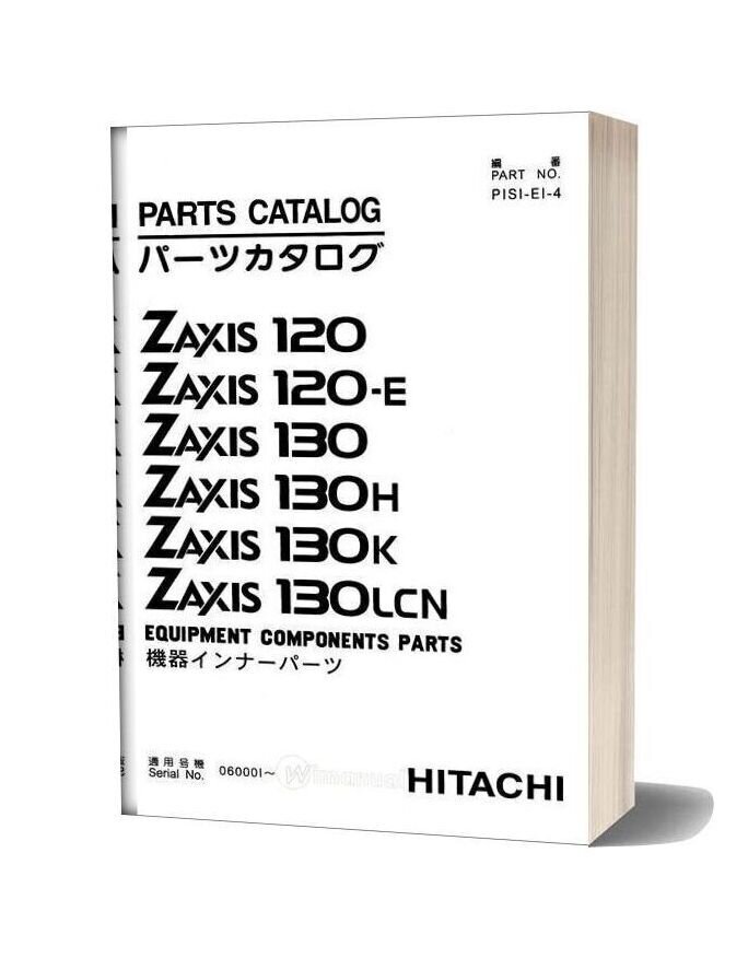 Hitachi Zaxis Zx120 Equipment Components Parts