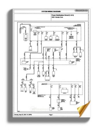 Honda Civic 2001 2003 Wiring Diagram