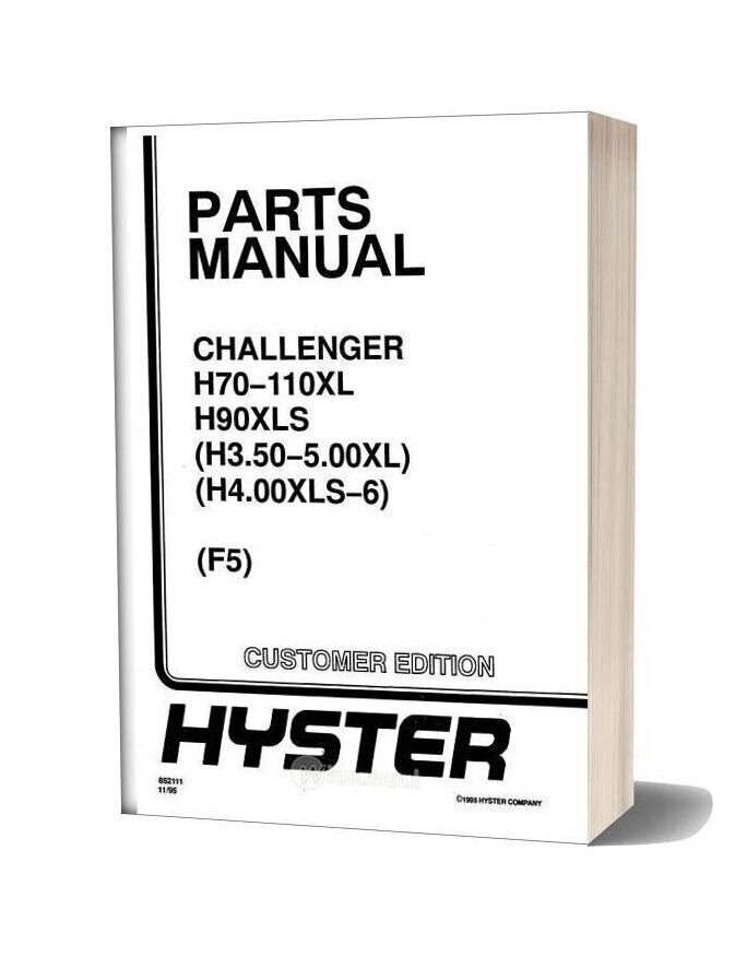 Hyster F005 Parts Manual Pdf
