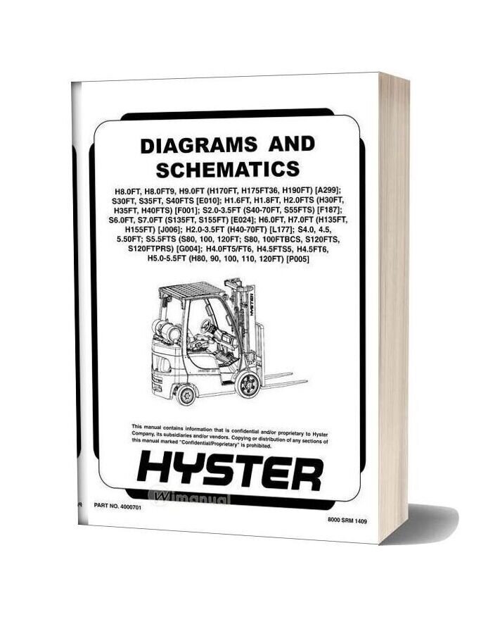 Hyster Forklift Diagrams And Schematics