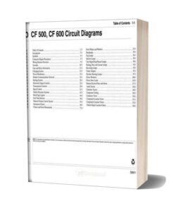 International Cf500 Cf600 Circuit Diagrams