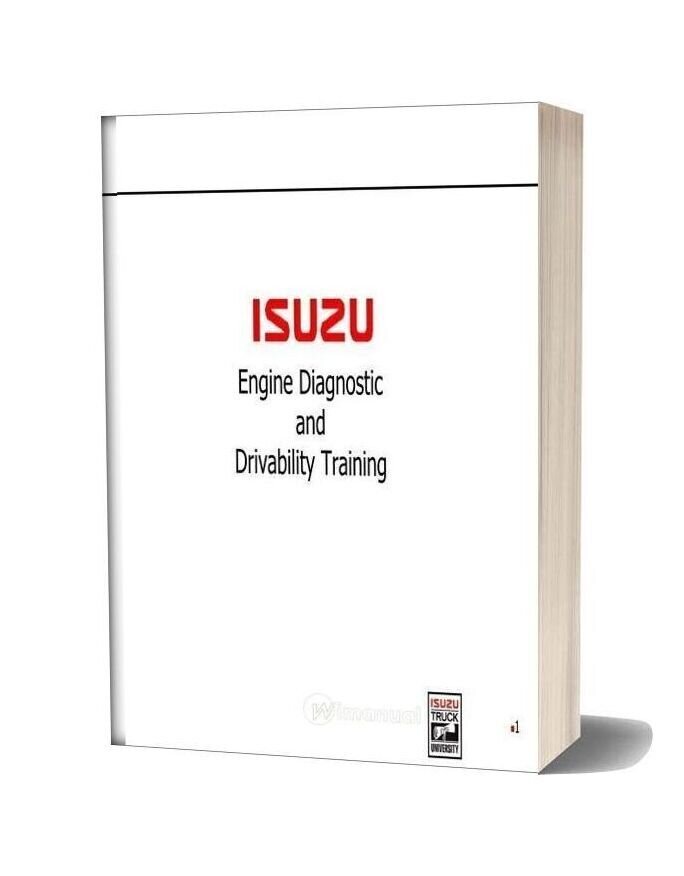 Isuzu 4hk1 6hk1 Engine Diagnostic And Drivability Training