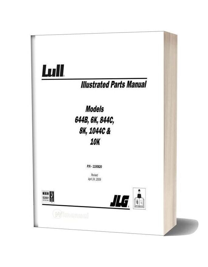 Jlg 6k 8k 10k Parts Manual