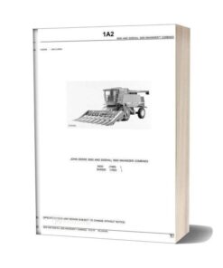 John Deere 9500 Parts Book