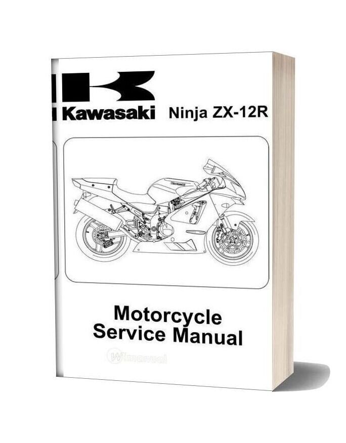 Kawasaki Zx 12r (Zx1200 B1 3) 02 A 04 Service Manual