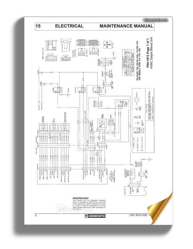 Semi Truck Kenworth Lights Wiring Diagram | wiring diagram schedule