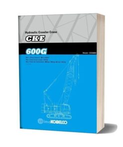 Kobelco Hydraulic Crawler Crane Cke600g Specifications