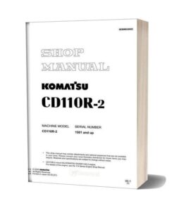 Komatsu Cd110r 2 Shop Manual