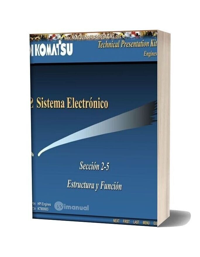 Komatsu Engine Electronic System Hpi Course