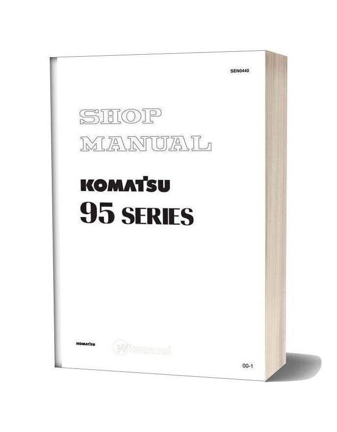 Komatsu Engine S4d95lwe 5 Workshop Manuals