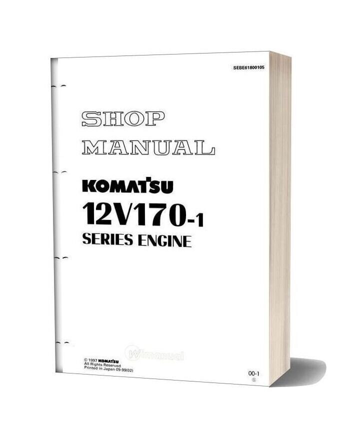 Komatsu Engine Sa12v170 1 Workshop Manuals