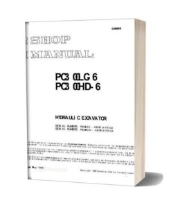 Komatsu Hydraulic Excavator Pc300hd 6 Shop Manual