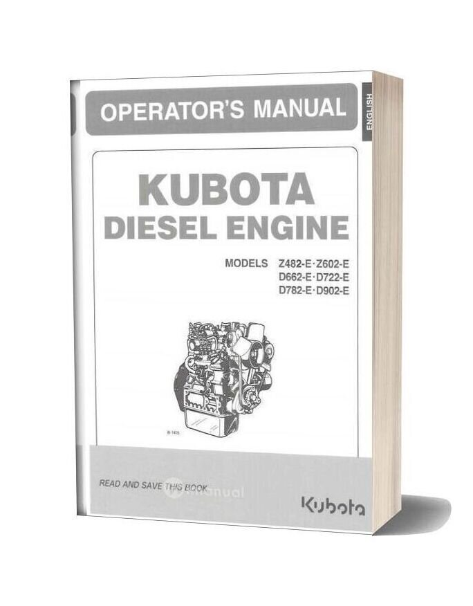 Kubota D902 Engine Workshop Manual