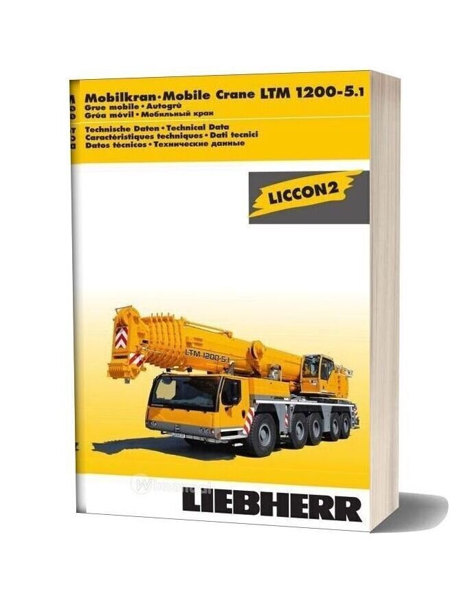Liebherr Ltm 1200 5 1 Part Catalogue