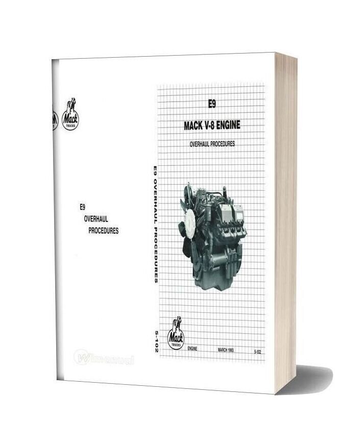 Mack E9 V8 Workshop Manual